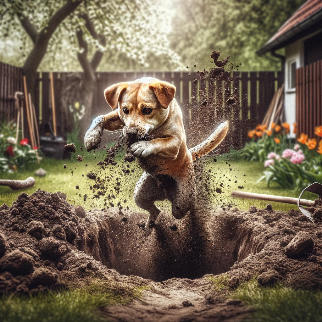 Dig No More! How to Stop a Dog from Digging